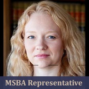 Sarah Kimball - MSBA Rep